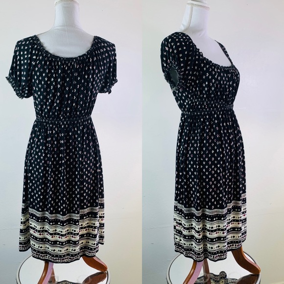 Max Studio Peasant Dress - Picture 1 of 7